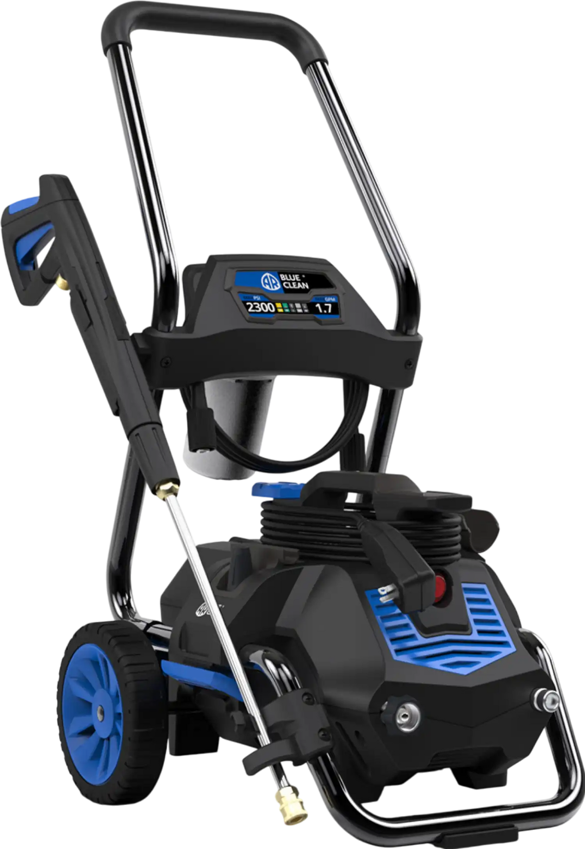 AR Blue Clean Electric Pressure Washer 2300 PSI 1.7 GPM with Total Stop System BC2N1HSB New