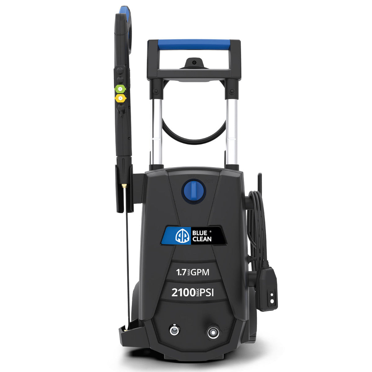 AR Blue Clean Electric Pressure Washer 2100 PSI 1.7 GPM with Total Stop System BC383HSB New