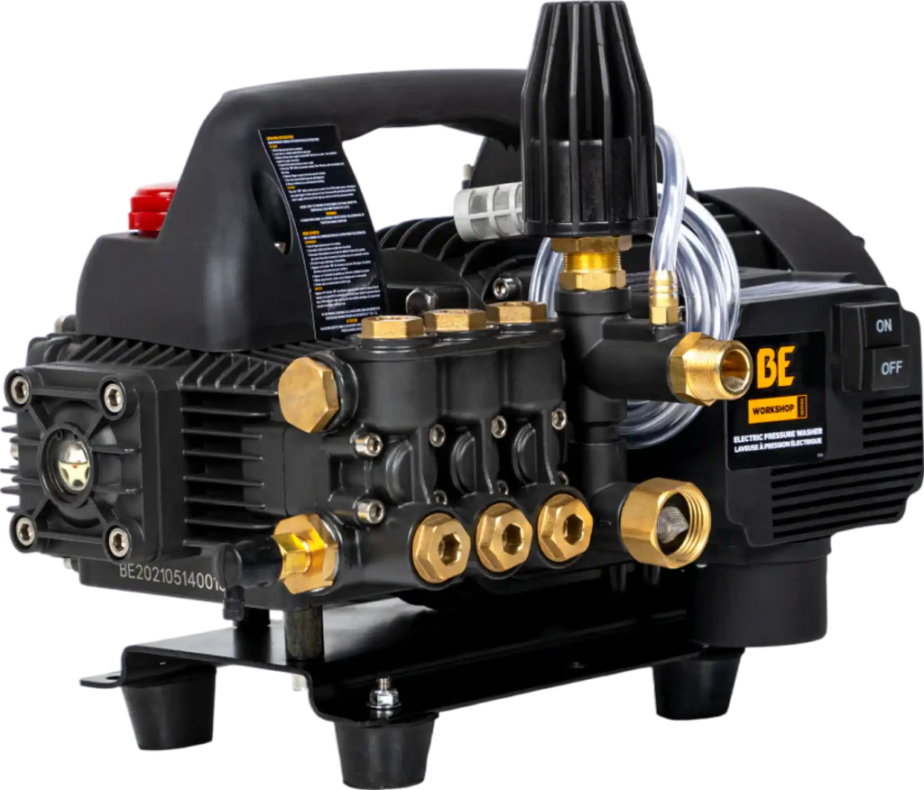 BE Electric Pressure Washer 1500 PSI 1.6 GPM 1.5 HP 120V New