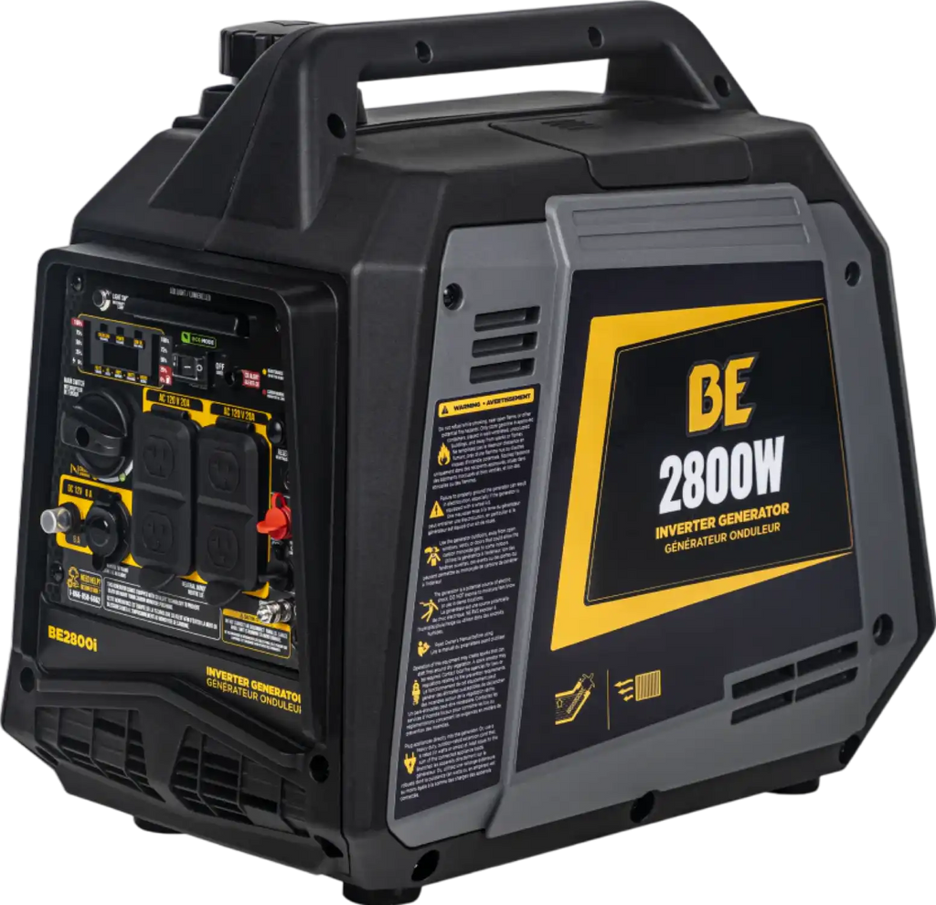 BE 2500W/2800W Inverter Generator Low THD Gas Powerease Engine Recoil Start New