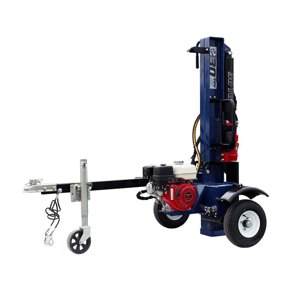 Iron and Oak Log Splitter 30 Ton Vertical/Horizontal Tow Behind Portable Gas with Honda GX270 Engine BHVH3018GX New