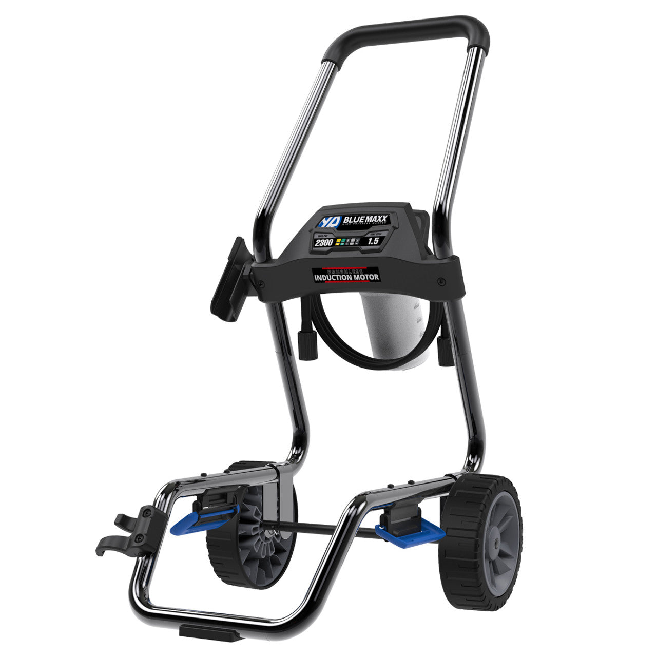 AR Blue Clean Maxx Electric Pressure Washer 2300 PSI 1.5 GPM with Total Stop System BM2300B New