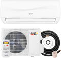 Costway Blast Series 9000 BTU 19 SEER2 115V Ductless Mini Split Air Conditioner Heater 692137548 New