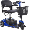 Vevor Mobility Scooter 3 Wheel Folding Heavy Duty 265 lbs. Capacity 24V 4 MPH 12 Mile Range New