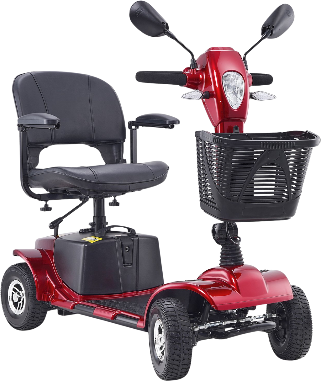 Vevor Mobility Scooter 4 Wheel Folding Heavy Duty 265 lbs. Capacity 24V 5 MPH 12 Mile Range New