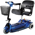 Zip'r 3 Mobility Scooter 3 Wheel 265 lbs. Capacity 24V 12 Miles 4.25MPH TSA Approved Blue New