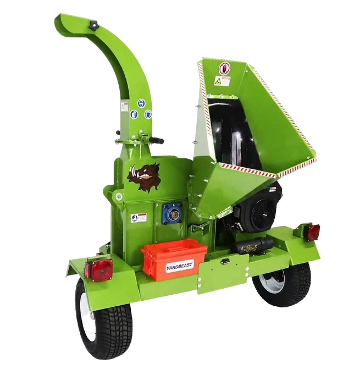 YARDBEAST 4521 678 cc 20HP CRX Engine 4.5" Electric Start V-twin OHV Wood Chipper Shredder New