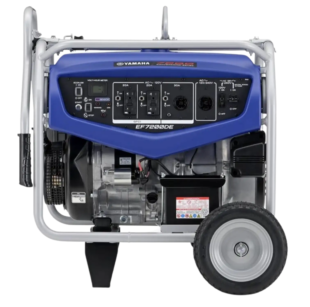 Yamaha EF7200DE 6000W/7200W Electric Start Gas Generator With CO Sensor New