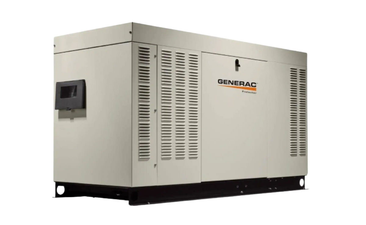Generac Protector RG04524KNAX 45kW Liquid Cooled 3 Phase 277/480V Standby Generator New