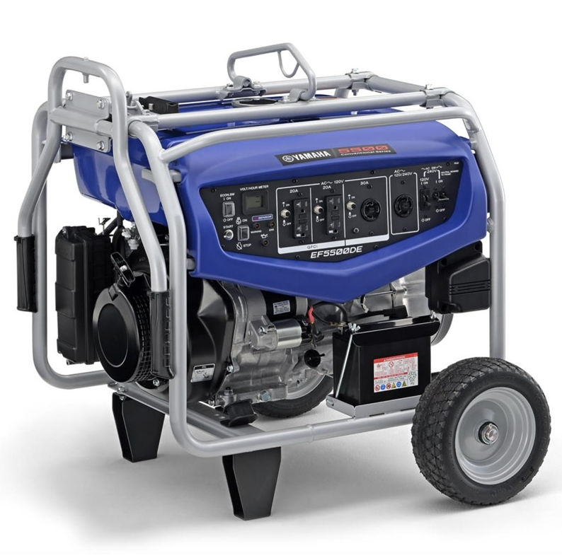 Yamaha EF5500DE 4500W/5500W Electric Start Gas Generator With CO Sensor New