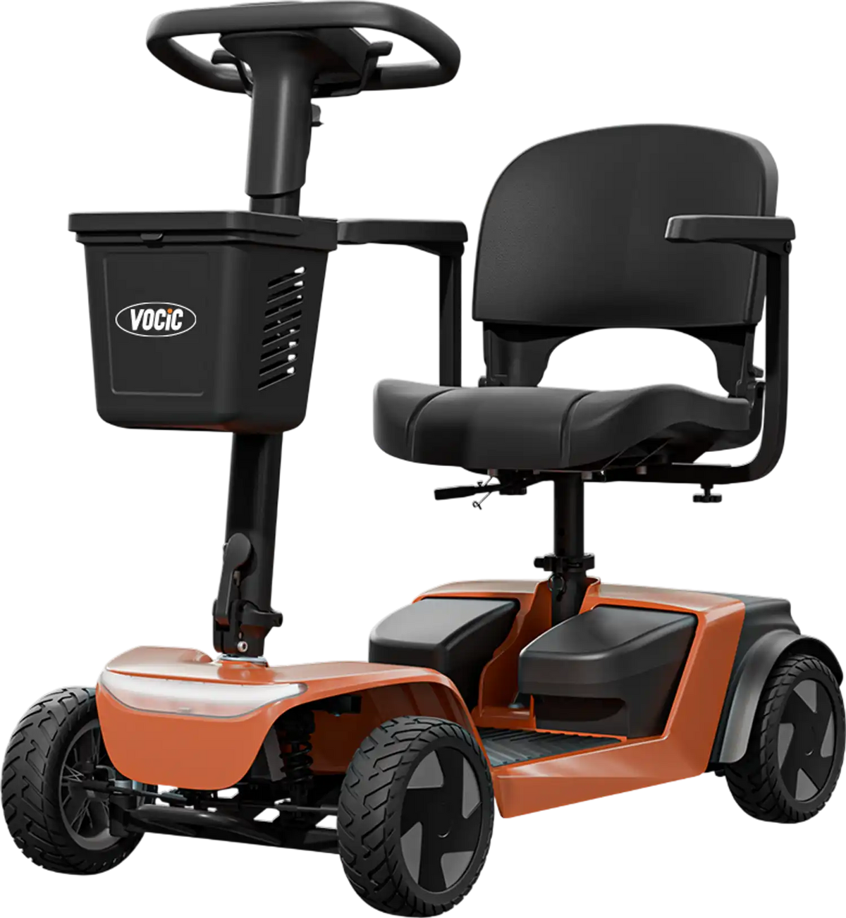 Vocic D52 Mobility Scooter Foldable 14 Mile Range 3.7 MPH 250W New
