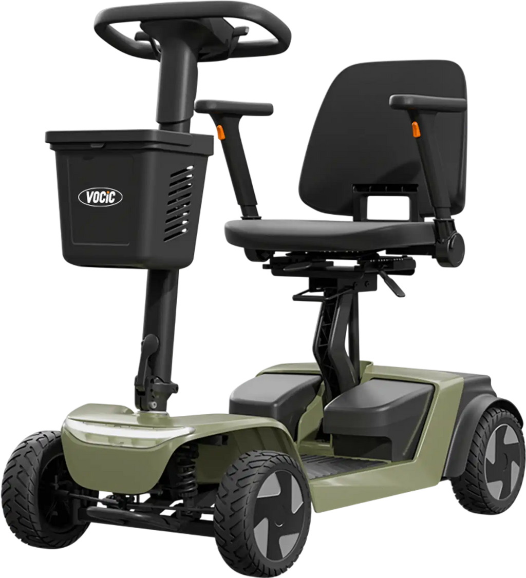 Vocic D62 ACE-Turn Mobility Scooter 18 Mile Range 3.7 MPH 500W New