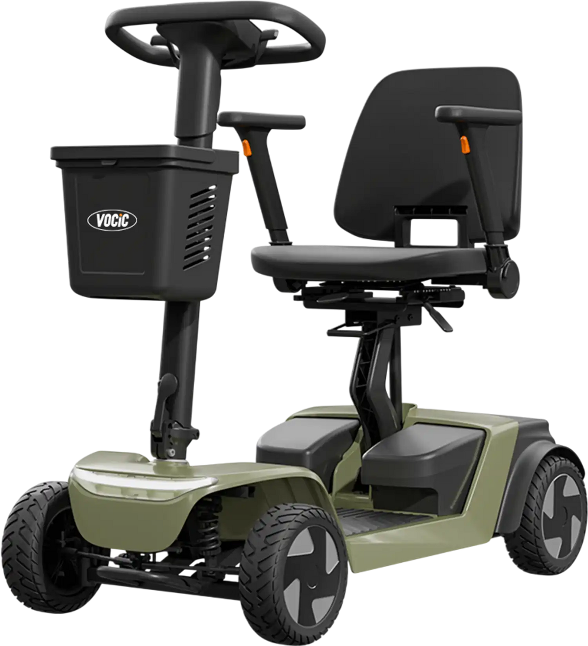 Vocic D62 ACE-Turn Mobility Scooter 18 Mile Range 3.7 MPH 500W New
