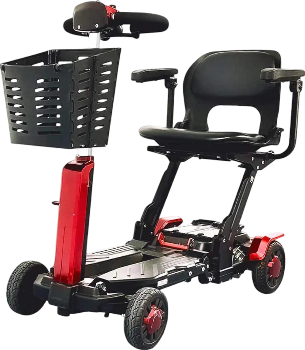 Vocic D91 Mobility Scooter Lightweight Folding 15.5 Mile Range 270W 4.9 MPH New