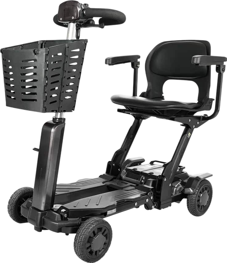 Vocic D91 Mobility Scooter Lightweight Folding 15.5 Mile Range 270W 4.9 MPH New