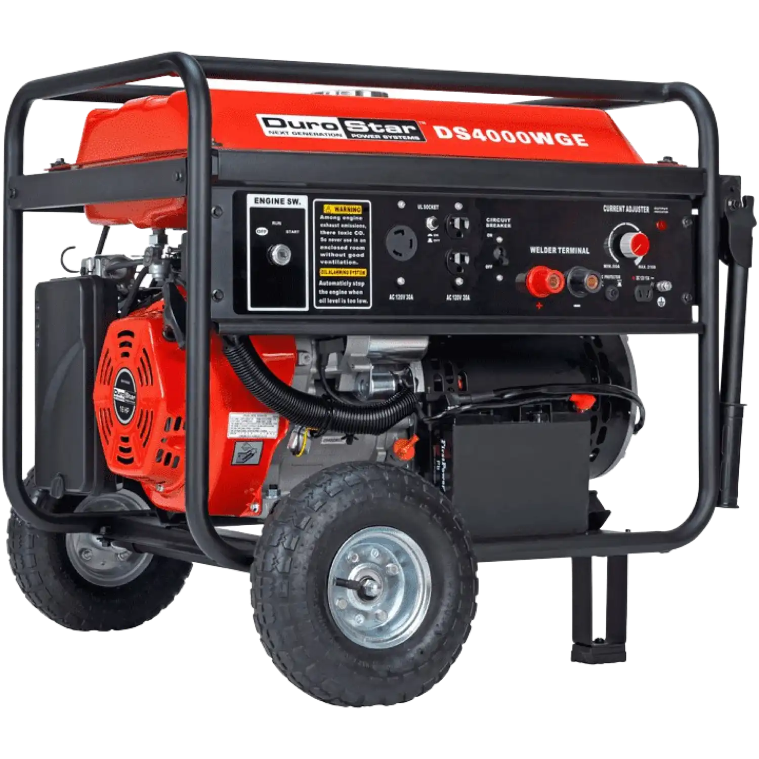 DuroStar DS4000WGE 3500W/4000W 210 Amp Electric Start Welding Generator New