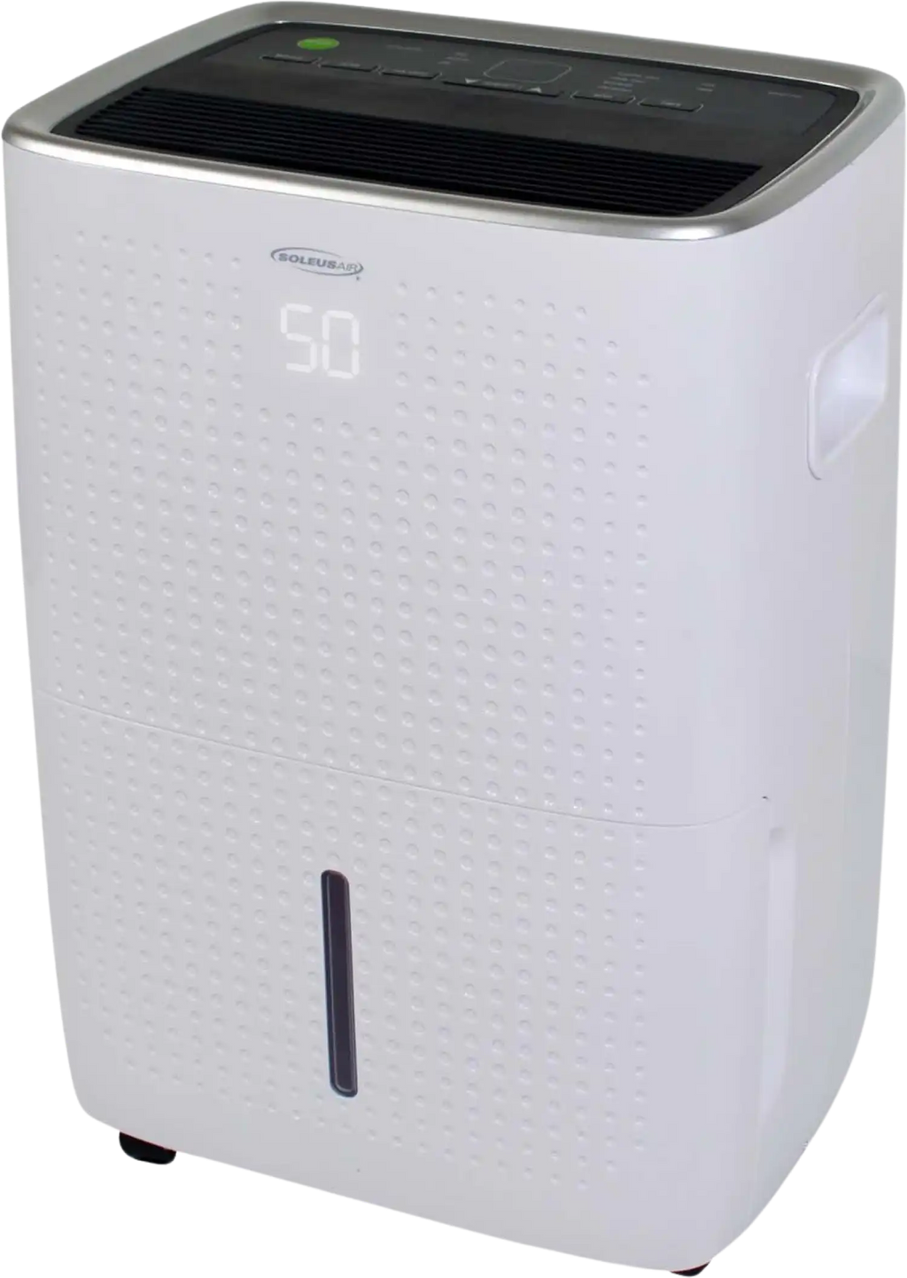 Soleus Air DSJ-35E-01 Dehumidifier 35 Pint with Mirage Display Continuous Drainage Outlet 3.3 Amp New