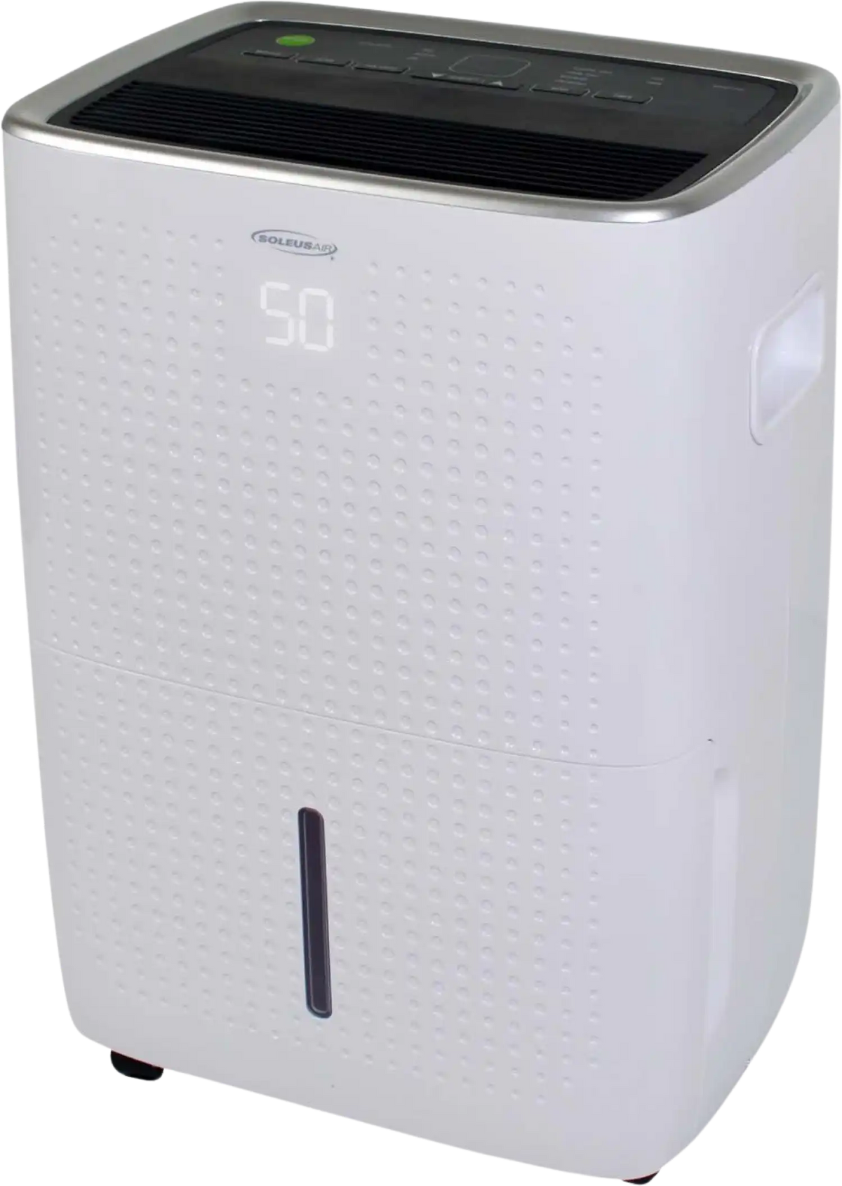Soleus Air DSJ-35E-01 Dehumidifier 35 Pint with Mirage Display Continuous Drainage Outlet 3.3 Amp New