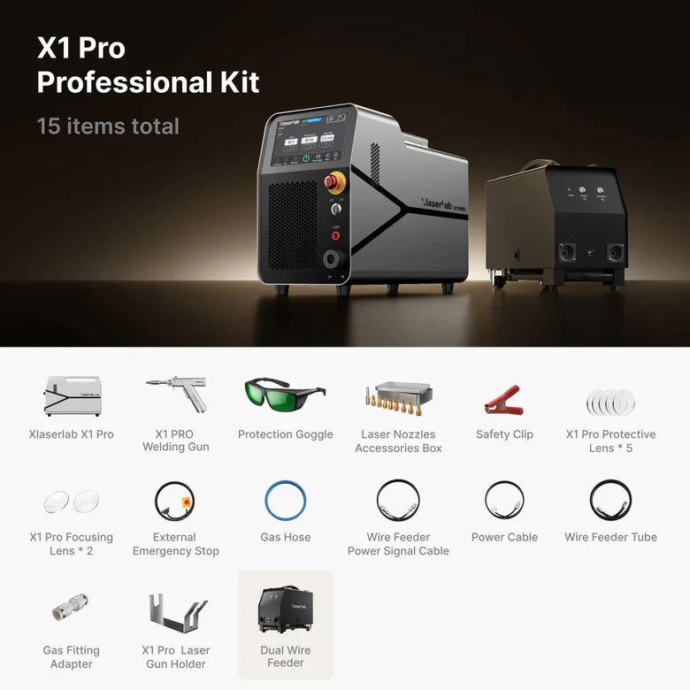 Xlaserlab X1 Pro Laser Welder Cutter Cleaner 700W Professional Kit New