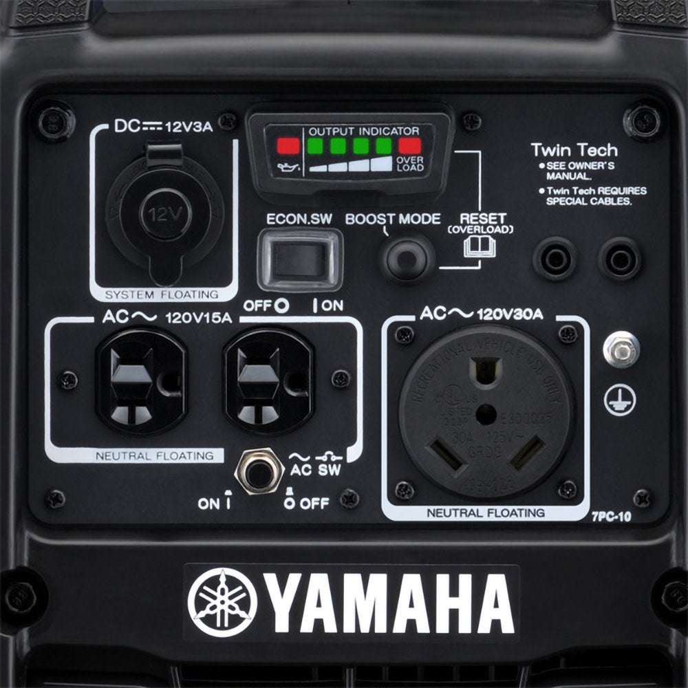 Yamaha EF2200IS 1800W/2200W Gas Inverter Generator With CO Sensor Scratch and Dent
