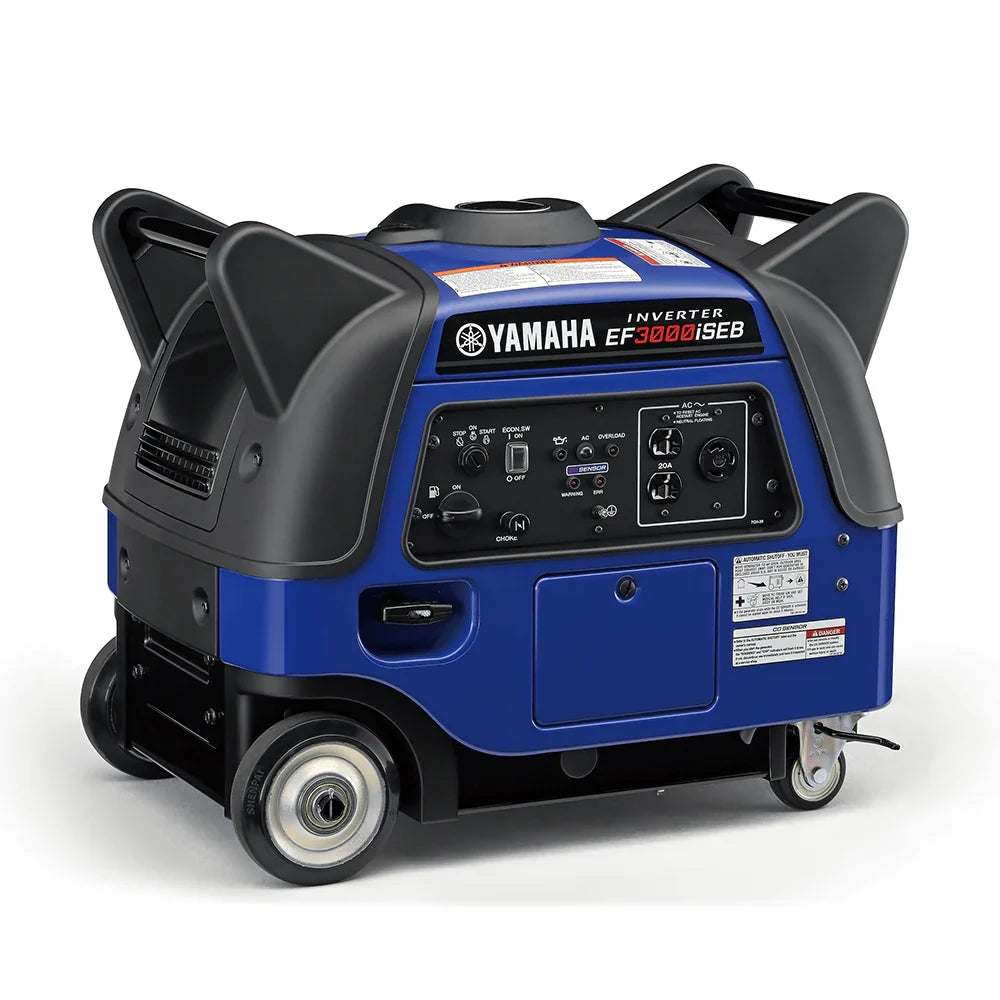 Yamaha EF3000iSEB 2800W/3000W Generator Boost Techology Low THD CO Sensor Gas Inverter Electric Start Scratch and Dent