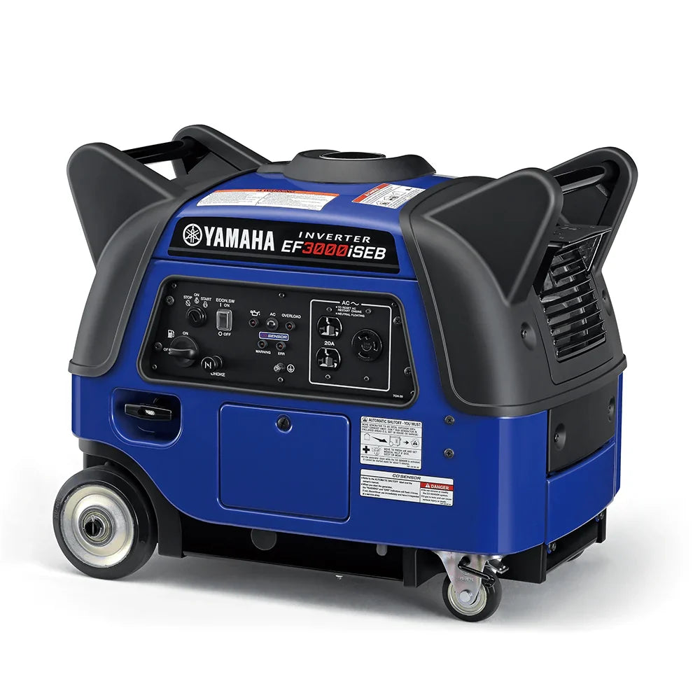 Yamaha EF3000iSEB 2800W/3000W Generator Boost Techology Low THD CO Sensor Gas Inverter Electric Start Scratch and Dent