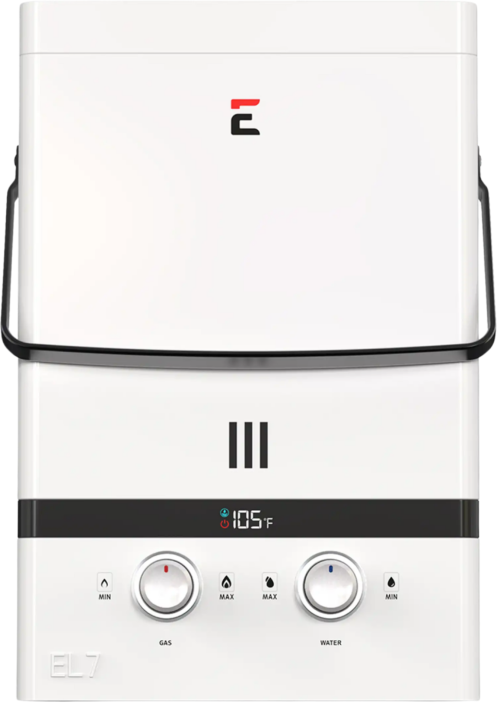 Eccotemp EL7 Luxe Tankless Water Heater Liquid Propane 1.85 GPM Outdoor 80 PSI Open Box