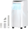 Costway Portable Air Conditioner 3-in-1 Dehumidifier Fan 8000 BTU 230 sq. ft. LED Display and Remote Control New