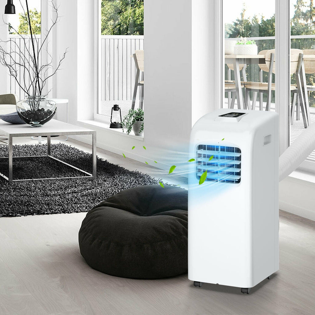 Costway Portable Air Conditioner 3-in-1 Dehumidifier Fan 8000 BTU 230 sq. ft. Remote Control New