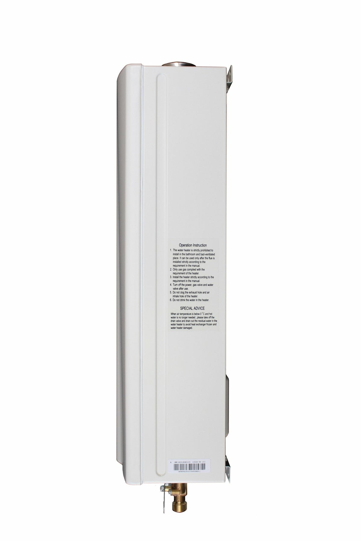 EZ Tankless EZDELUXELP 4.4 GPM 87500 BTU Liquid Propane Indoor Tankless Water Heater with Vent Kit New