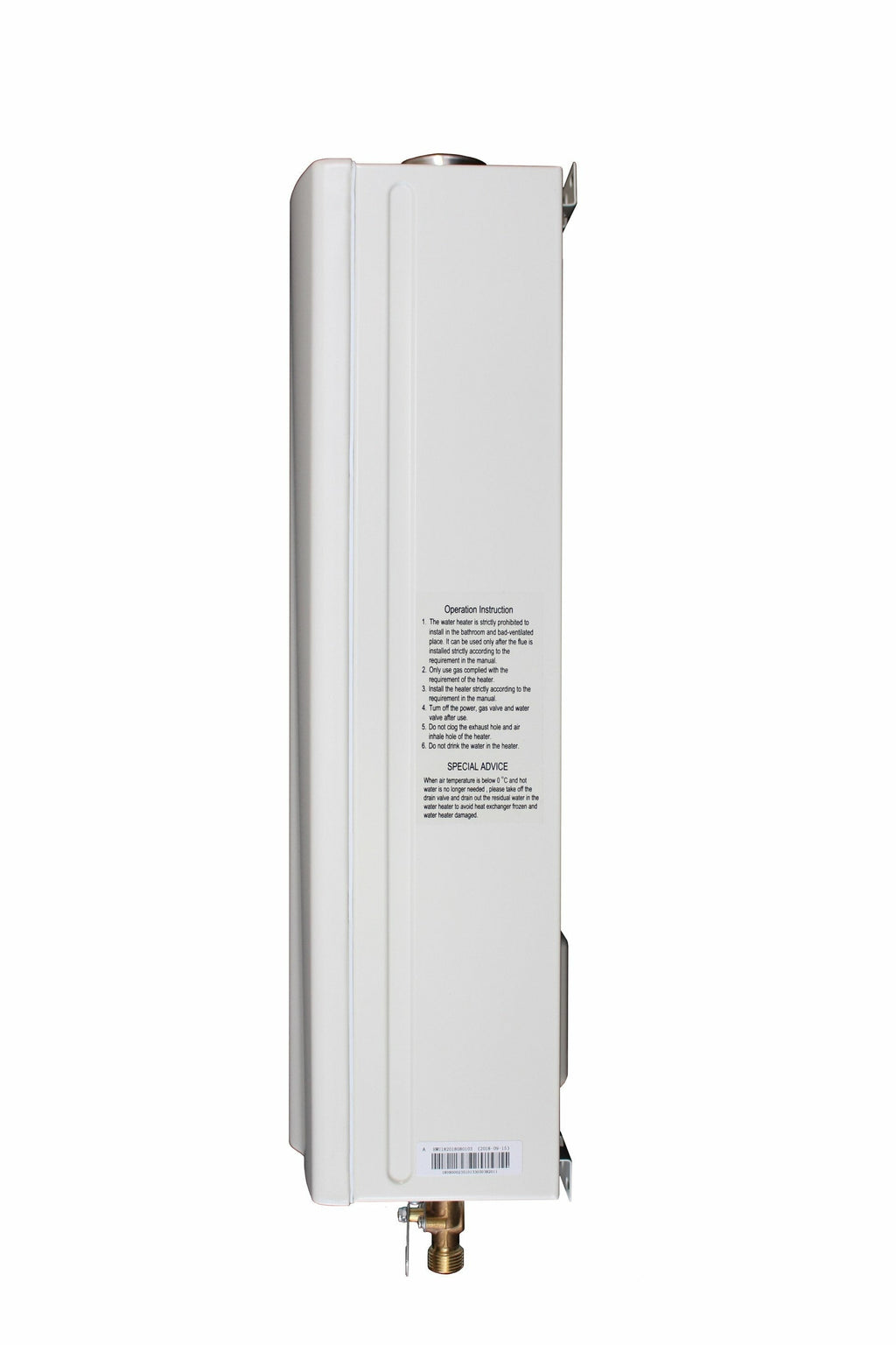 EZ Tankless EZDELUXELP 4.4 GPM 87500 BTU Liquid Propane Indoor Tankless Water Heater with Vent Kit Manufacturer RFB