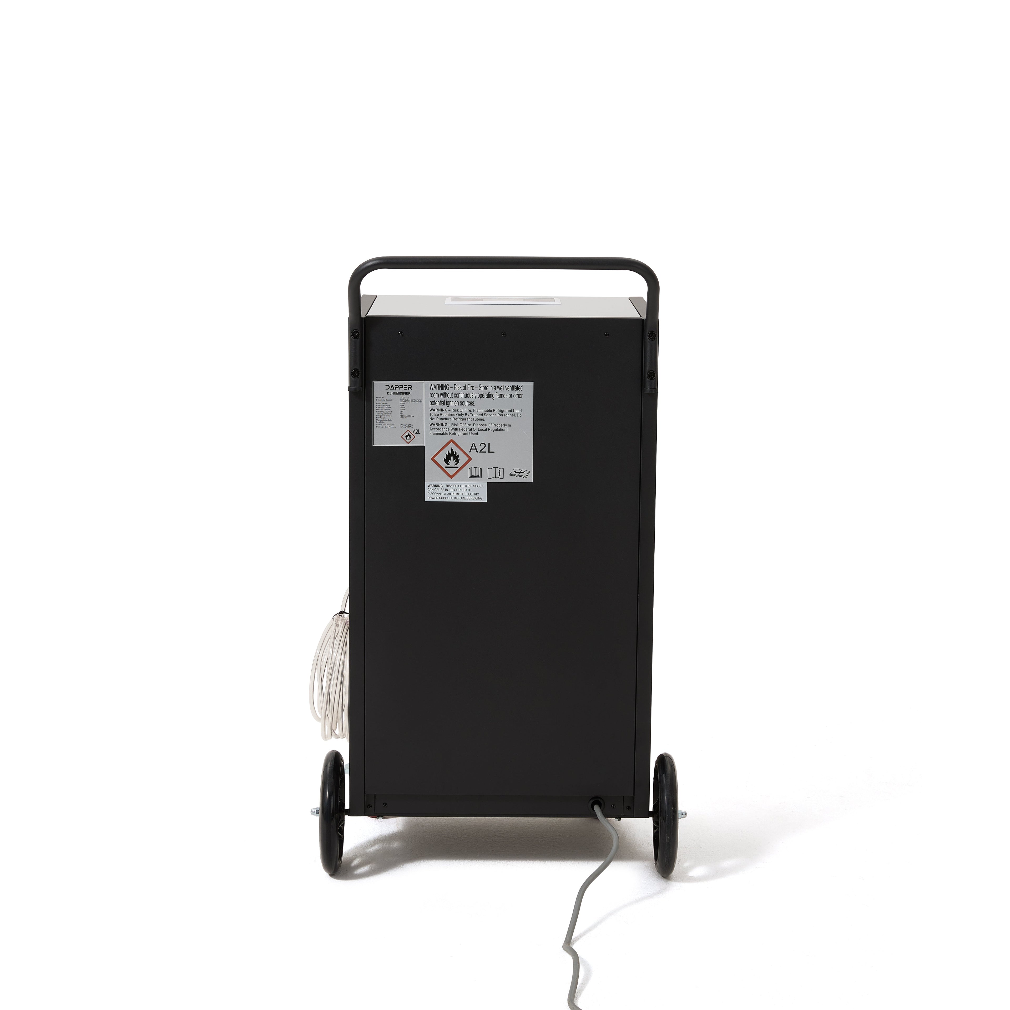 Dapper Supply Commercial Dehumidifier 290-Pint 24,000 Sq. Ft. Coverage with Built-in Pump New