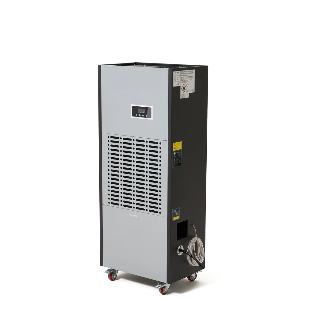 Dapper Supply DP-CD1131 Commercial Dehumidifier 390 Pint 30,000 Sq Ft Coverage Built-in Pump New