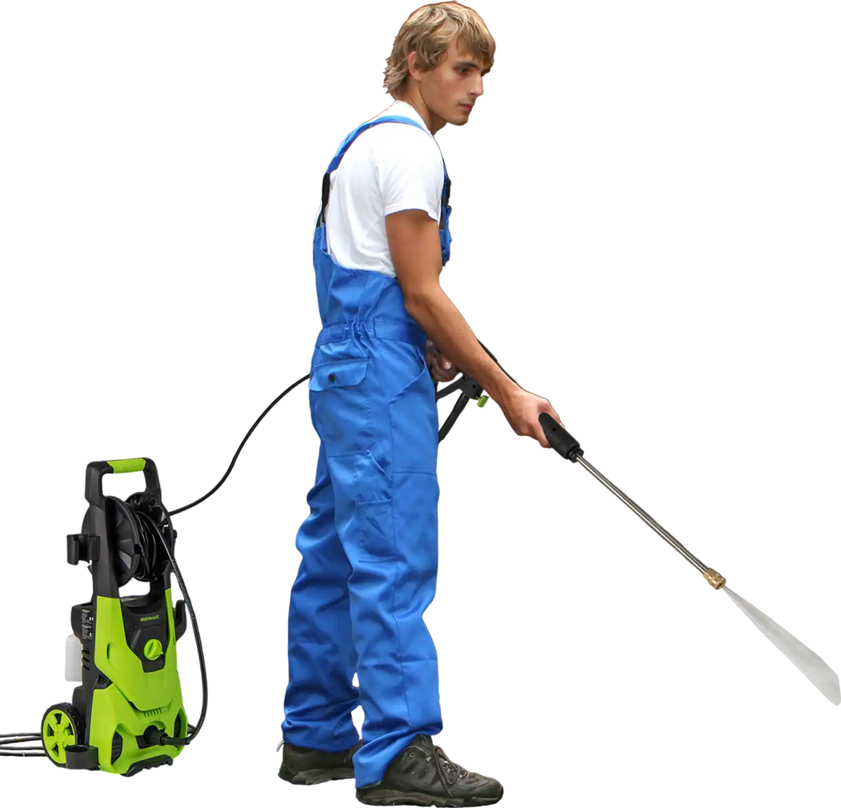 Costway 2150 PSI 1.2 GPM Electric Pressure Washer w/ 4 Quick Connect Nozzles & Foam Cannon 765849321 New
