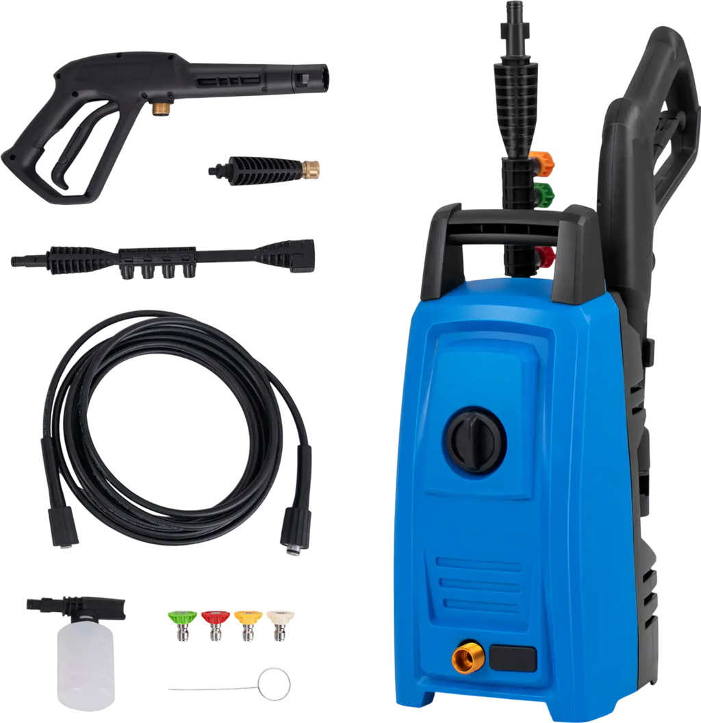 Costway 1900 PSI 1.8 GPM Electric Pressure Washer 4 Quick Connect Nozzles 81263579 New