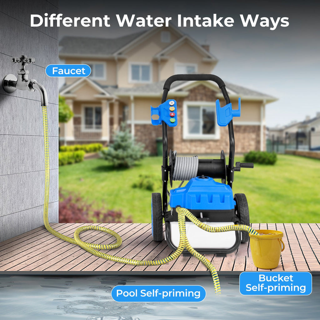 Costway Electric Pressure Washer 2300 PSI 1.8 GPM with Quick Connect Nozzles 83594162 New