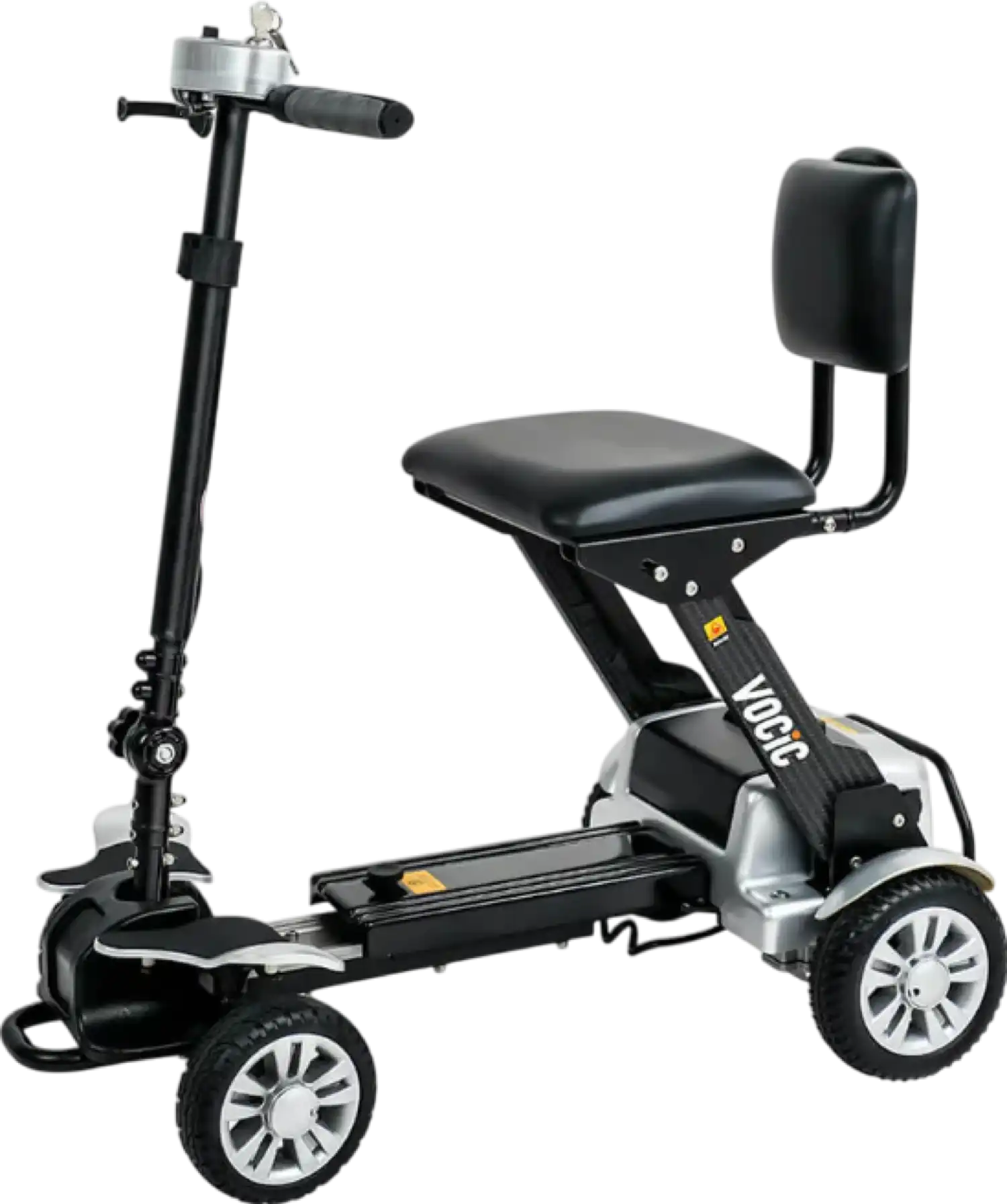 Vocic D71 Carbon Fiber Mobility Scooter Ultra-Lightweight Foldable 24V 180W 3.7 MPH New