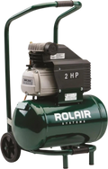 Rolair FC2002HBP6 Air Compressor Hand Carry Electric 5.3 gal. 2 HP Single Stage Pump Manufacturer RFB