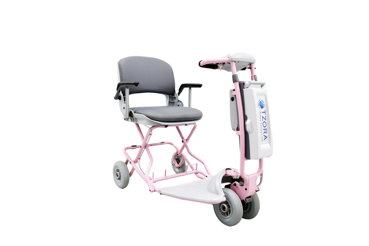 Tzora Feather Portable Lightweight Folding Mobility Scooter New