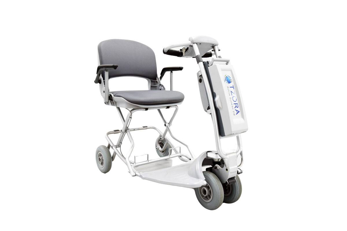 Tzora Feather Portable Lightweight Folding Mobility Scooter New
