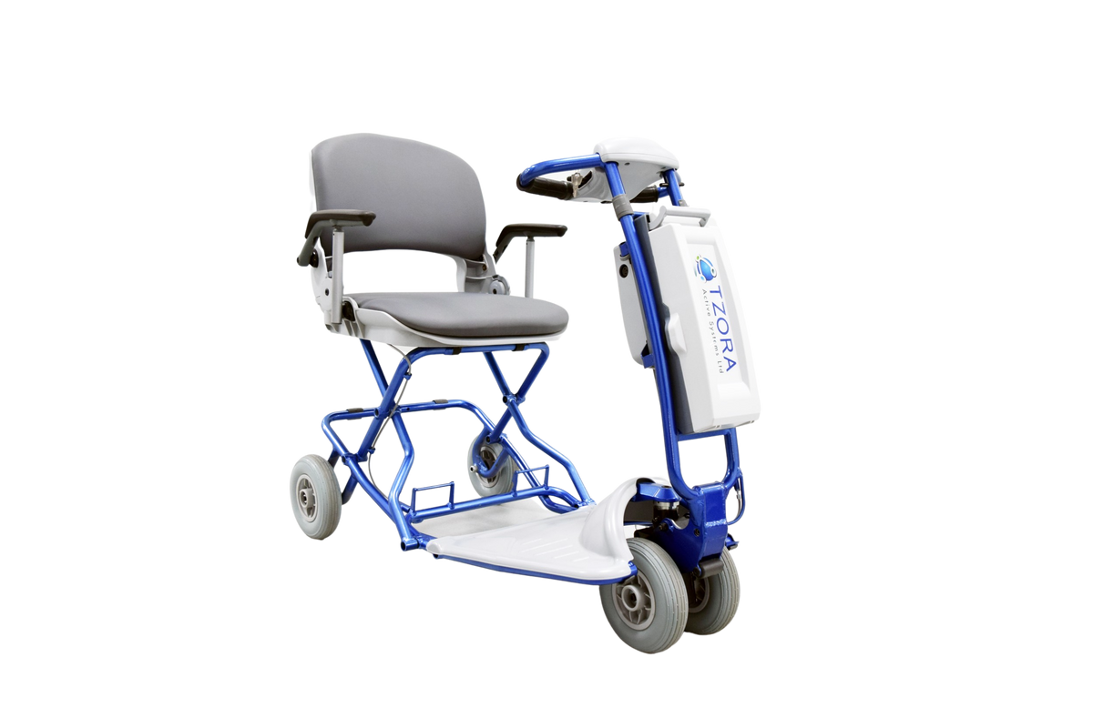 Tzora Feather Portable Lightweight Folding Mobility Scooter New