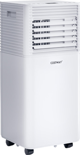 Costway Portable Air Conditioner 8000 BTU 3-in-1 Air Cooler with Dehumidifier and Fan Mode New