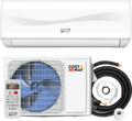 Costway Blast Series Mini Split Air Conditioner Heater Ductless 9000 BTU 17 SEER2 208-230V Remote Control 13847269 New