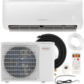 Costway Airtural Series Mini Split Air Conditioner Heater Ductless 12000 BTU 21 SEER2 208-230V Remote Control 58193724 New