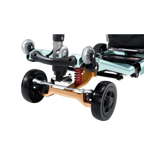 Freerider Luggie Super Plus 4 Travel Scooter Foldable 5 MPH 15 Mile Range Lithium Battery New