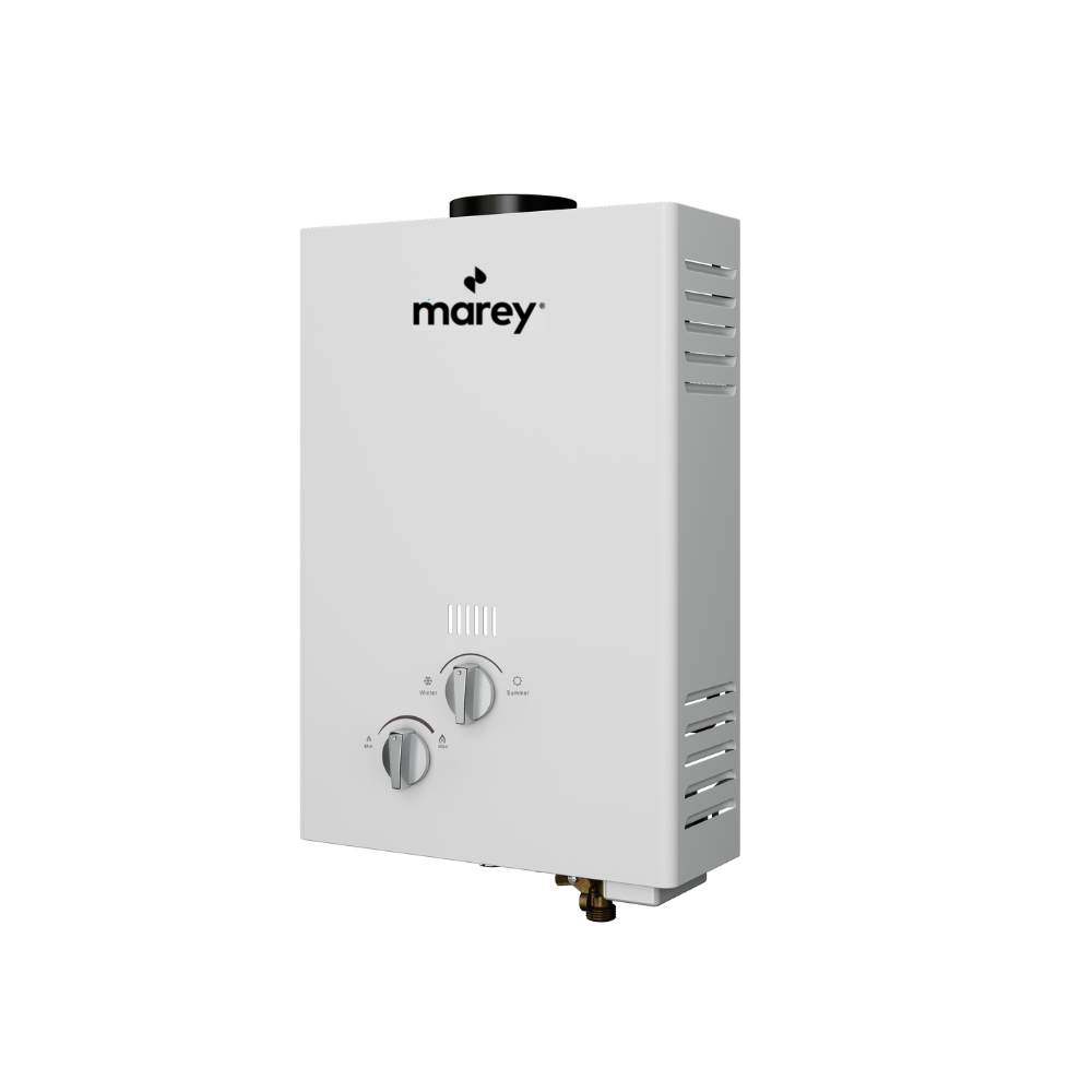 Marey GA10FNG 2.64 GPM 68,240 BTU NG Natural Gas Tankless Water Heater Open Box