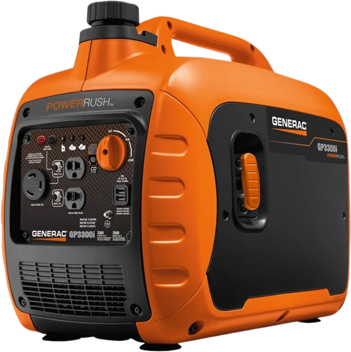 Generac GP3300i 2500/3300w 7154 Gas Inverter Generator Scratch and Dent