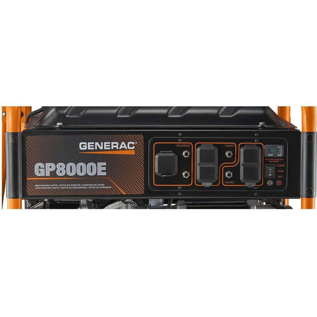 Generac GP8000E 8000W/10000W Generator Manufacturer RFB