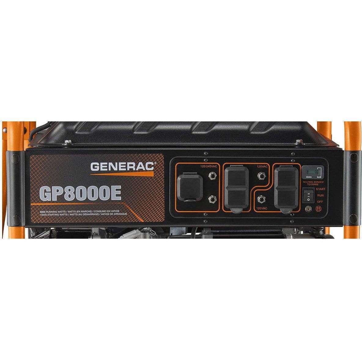 Generac GP8000E 8000W/10000W Generator Manufacturer RFB