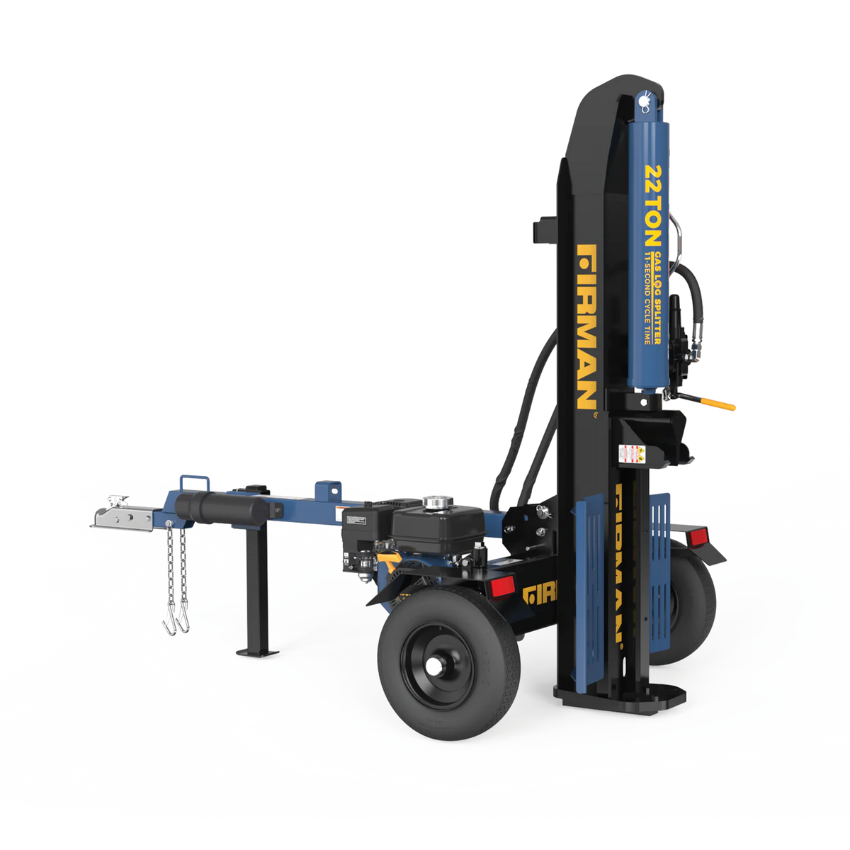 Firman GS2201 Gas Portable Log Splitter 22-Ton Vertical/Horizontal 196cc 6.5HP with Auto Return New
